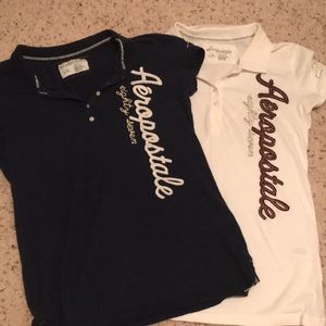 Lot of 2 Aeropostale shirts size large